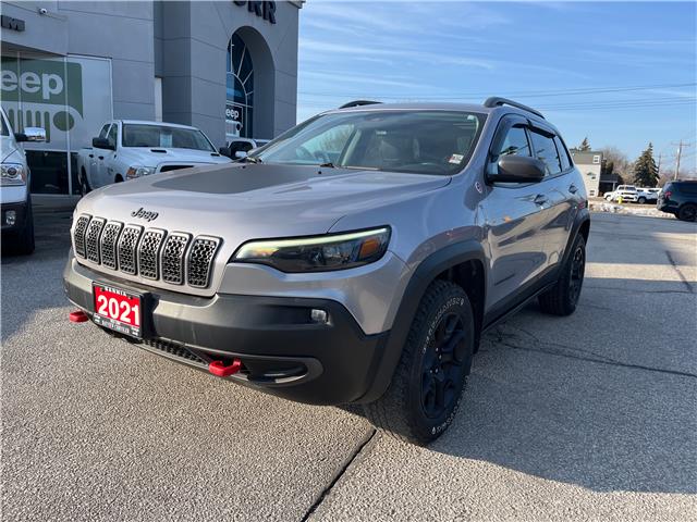 2021 Jeep Cherokee Trailhawk (Stk: 05916H) in Sarnia - Image 1 of 25