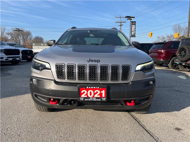 2021 Jeep Cherokee Trailhawk (Stk: 05916H) in Sarnia - Image 7 of 25 2021 Jeep Cherokee Trailhawk (Stk: 05916H) in Sarnia - Image 7 of 25