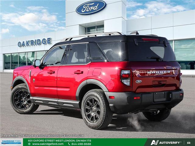2026 Ford Bronco Sport Badlands (Stk: D55289) in London - Image 4 of 21