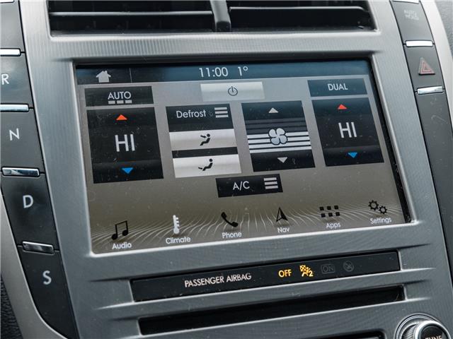 2017 Lincoln MKZ Reserve (Stk: P1030) in Mississauga - Image 22 of 28