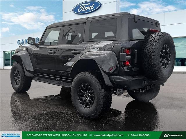 2024 Ford Bronco Raptor (Stk: B53258) in London - Image 4 of 22