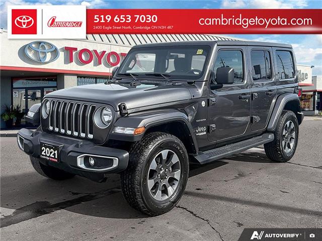 2021 Jeep Wrangler Unlimited Sahara (Stk: 2602081) in Cambridge - Image 1 of 25