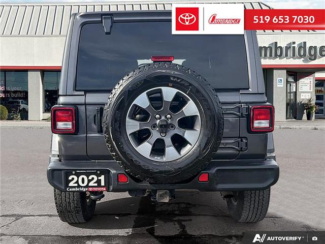 2021 Jeep Wrangler Unlimited Sahara (Stk: 2602081) in Cambridge - Image 5 of 25 2021 Jeep Wrangler Unlimited Sahara (Stk: 2602081) in Cambridge - Image 5 of 25