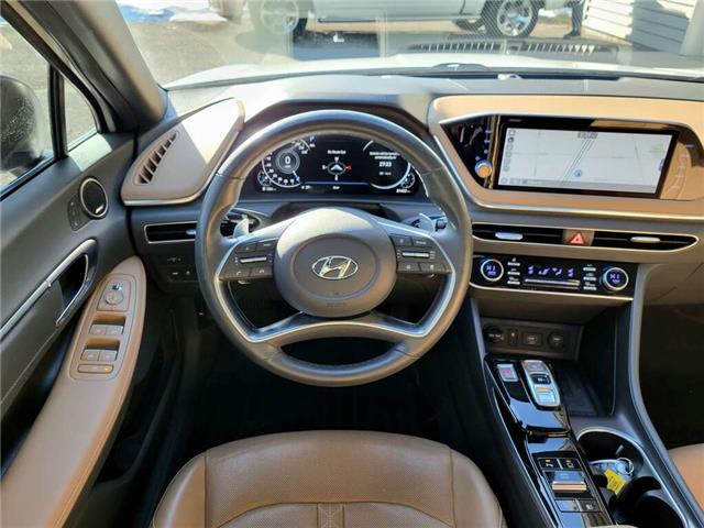 2021 Hyundai Sonata ULTIMATE | NAVI | PANO ROOF |LEATHER |REMOTE START (Stk: S9463A) in St. Catharines - Image 5 of 27