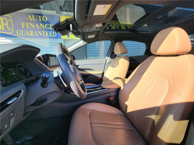 2021 Hyundai Sonata ULTIMATE | NAVI | PANO ROOF |LEATHER |REMOTE START (Stk: S9463A) in St. Catharines - Image 7 of 27