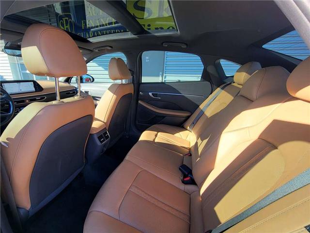 2021 Hyundai Sonata ULTIMATE | NAVI | PANO ROOF |LEATHER |REMOTE START (Stk: S9463A) in St. Catharines - Image 21 of 27