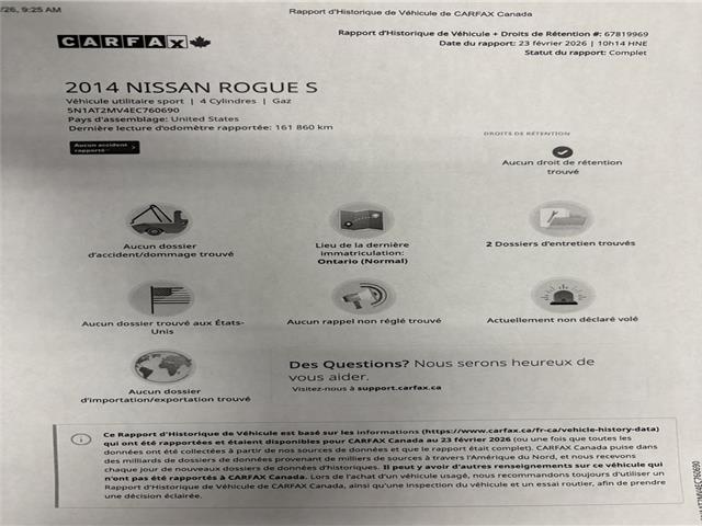 2014 Nissan Rogue (Stk: 2757) in Hawkesbury - Image 22 of 22 2014 Nissan Rogue (Stk: 2757) in Hawkesbury - Image 22 of 22