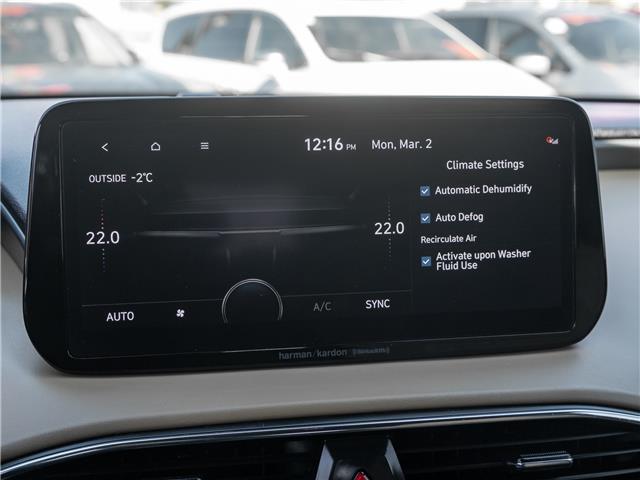 2021 Hyundai Santa Fe Ultimate Calligraphy (Stk: 2313298A) in North York - Image 27 of 33