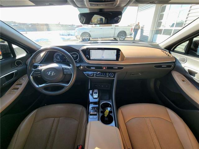 2021 Hyundai Sonata ULTIMATE | NAVI | PANO ROOF |LEATHER |REMOTE START (Stk: S9463A) in St. Catharines - Image 6 of 27