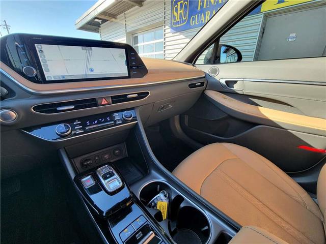 2021 Hyundai Sonata ULTIMATE | NAVI | PANO ROOF |LEATHER |REMOTE START (Stk: S9463A) in St. Catharines - Image 12 of 27