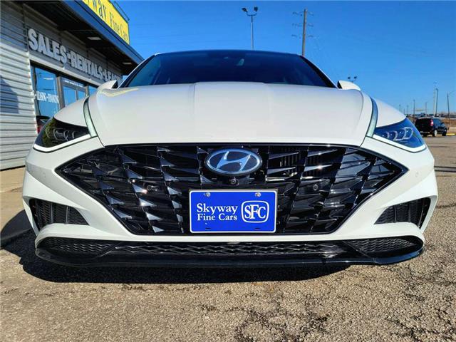 2021 Hyundai Sonata ULTIMATE | NAVI | PANO ROOF |LEATHER |REMOTE START (Stk: S9463A) in St. Catharines - Image 23 of 27