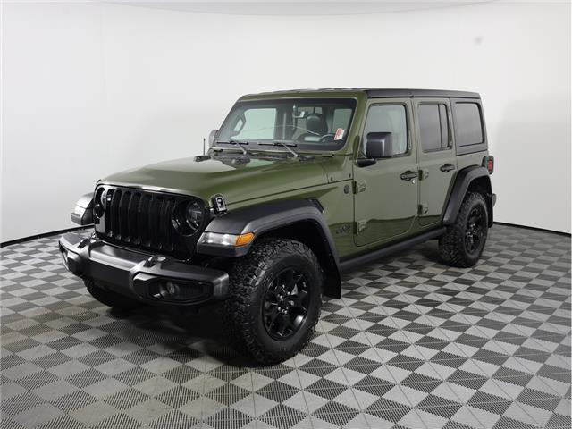 2022 Jeep Wrangler Unlimited Sport (Stk: A19989A) in Calgary - Image 1 of 21