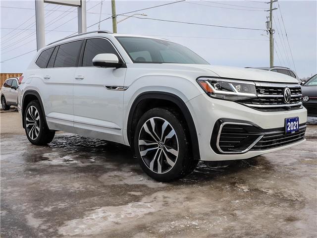 2021 Volkswagen Atlas 3.6 FSI Execline (Stk: HV716A) in Walkerton - Image 3 of 27