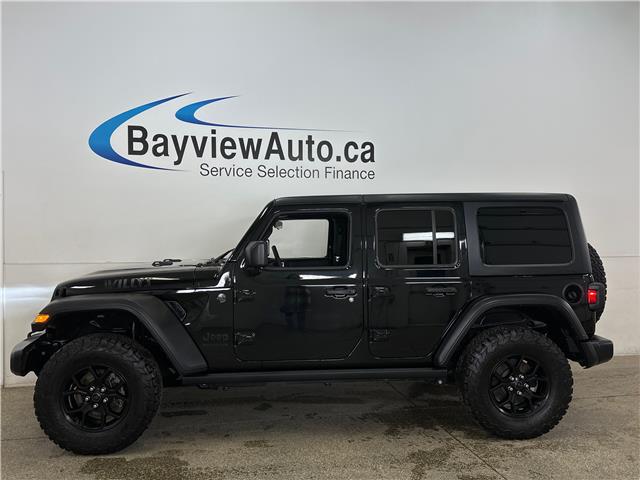 2024 Jeep Wrangler Willys (Stk: 43528J) in Belleville - Image 4 of 27