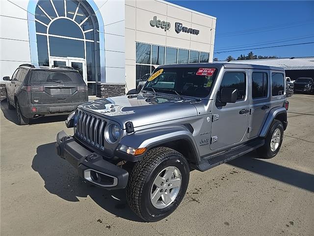 2018 Jeep Wrangler Unlimited Sahara (Stk: T075B) in Miramichi - Image 1 of 12