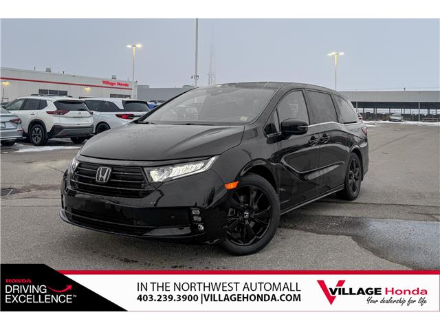 2023 Honda Odyssey Black Edition (Stk: VR0473A) in Calgary - Image 1 of 5