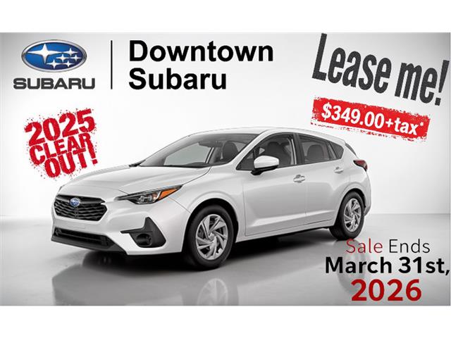 2025 Subaru Impreza Convenience (Stk: 26290) in Toronto - Image 1 of 1