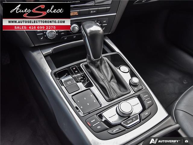 2017 Audi A6 S-Line Quattro (Stk: 1TA6BJ1) in Scarborough - Image 18 of 27