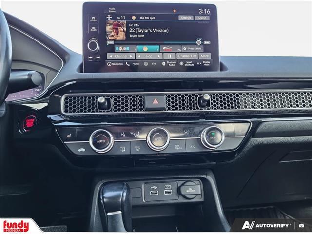 2022 Honda Civic Touring (Stk: N224135A) in Saint John - Image 22 of 28