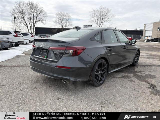 2026 Honda Civic Sport (Stk: 2600872) in North York - Image 11 of 29