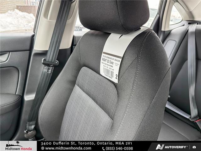 2026 Honda Civic LX (Stk: 2600877) in North York - Image 24 of 29