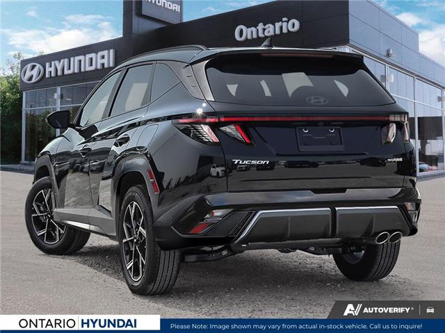 2026 Hyundai Tucson Hybrid N-Line (Stk: 7-1735) in Whitby - Image 4 of 24