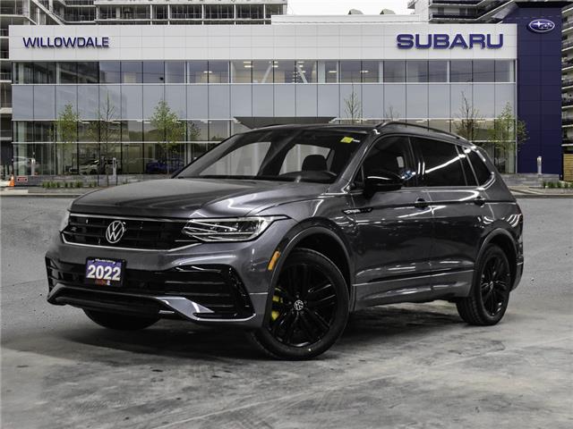2022 Volkswagen Tiguan Comfortline R-Line Black Edition 4M + No accident (Stk: 260395A) in North York, - Image 1 of 24