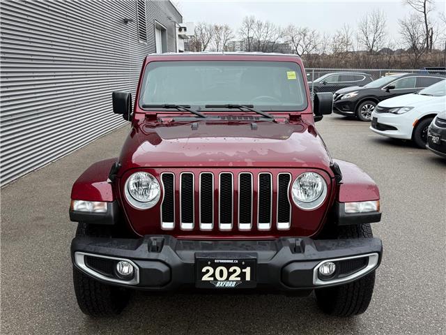 2021 Jeep Wrangler Unlimited Sahara (Stk: U11107) in London - Image 2 of 24