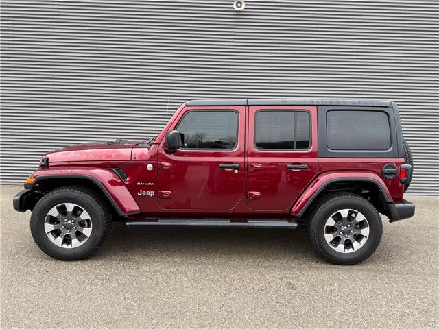 2021 Jeep Wrangler Unlimited Sahara (Stk: U11107) in London - Image 3 of 24