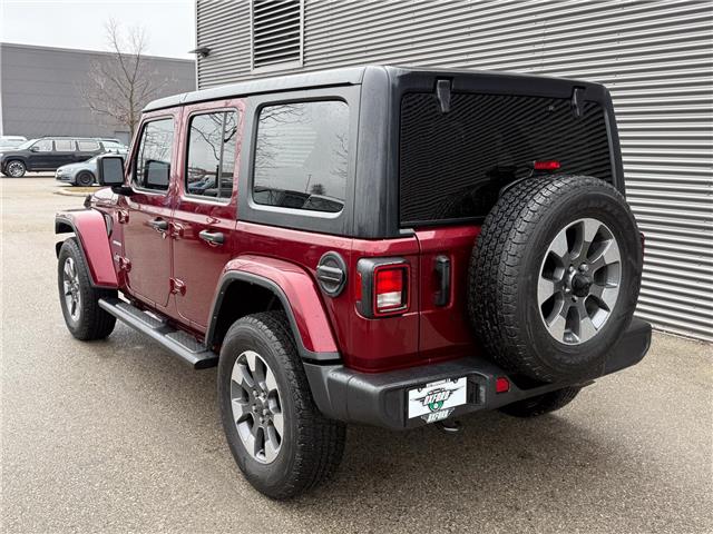 2021 Jeep Wrangler Unlimited Sahara (Stk: U11107) in London - Image 4 of 24