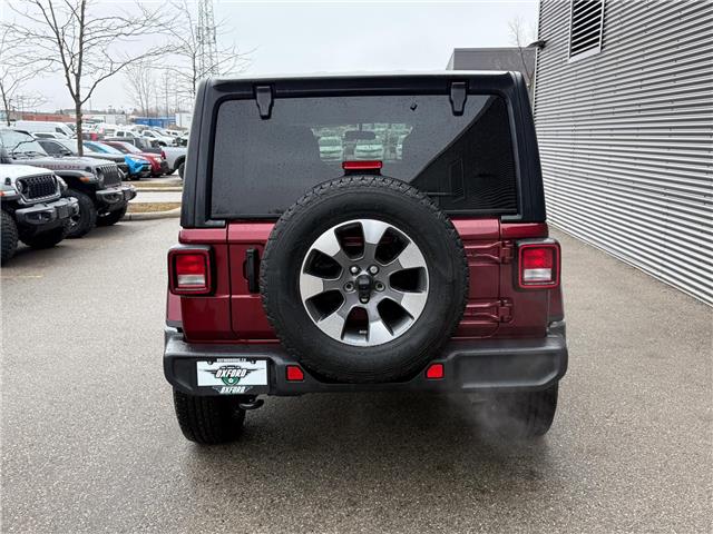 2021 Jeep Wrangler Unlimited Sahara (Stk: U11107) in London - Image 5 of 24