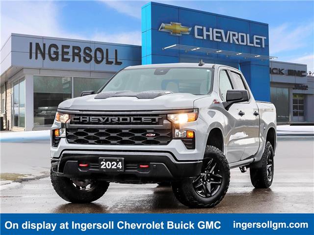 2024 Chevrolet Silverado 1500 Custom Trail Boss (Stk: 25325B) in Ingersoll - Image 1 of 26