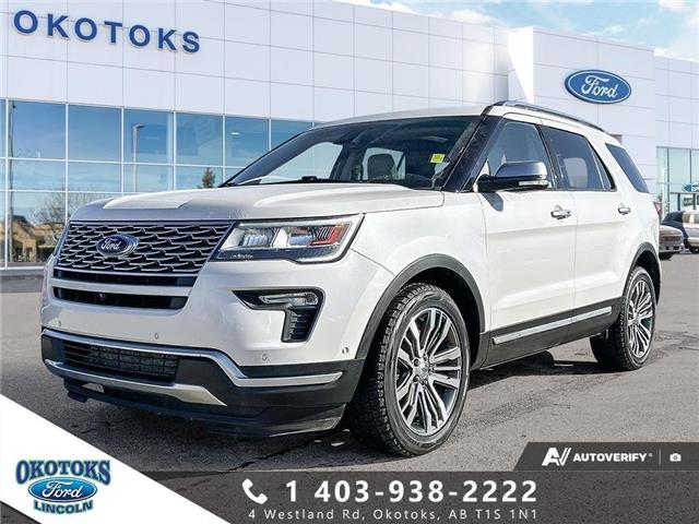 2018 Ford Explorer Platinum (Stk: S-2164A) in Okotoks - Image 1 of 24