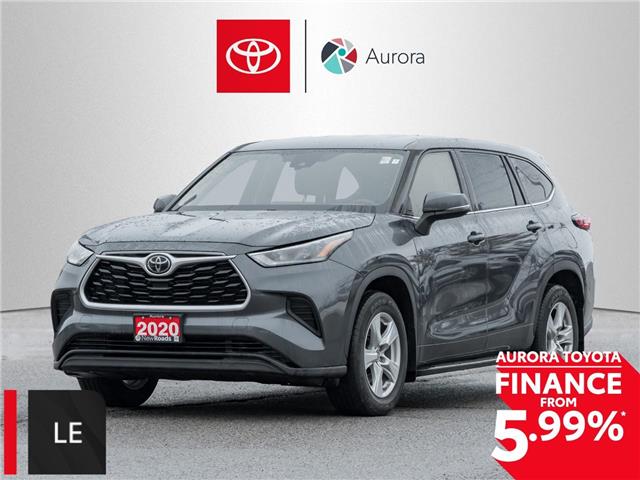 2020 Toyota Highlander LE (Stk: 365311) in Aurora - Image 1 of 9