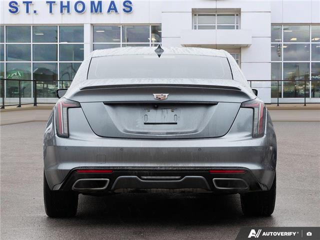 2022 Cadillac CT5 Sport (Stk: 51348B) in St. Thomas - Image 5 of 27