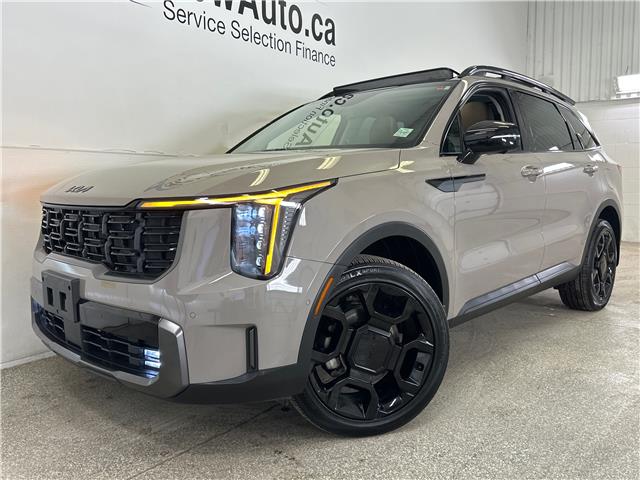 2025 Kia Sorento 2.5T X-Line Limited w/Olive Brown Interior (Stk: 43619J) in Belleville - Image 3 of 35