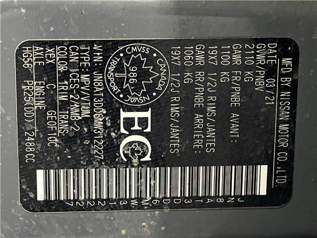 2021 Nissan Rogue Platinum (Stk: 91376) in Mississauga - Image 24 of 24