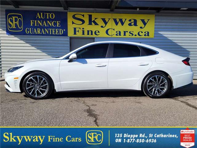 2021 Hyundai Sonata ULTIMATE | NAVI | PANO ROOF |LEATHER |REMOTE START (Stk: S9463A) in St. Catharines - Image 1 of 27