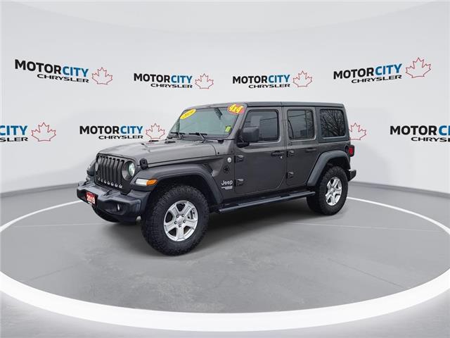 2019 Jeep Wrangler Unlimited Sport (Stk: 250122A) in Windsor - Image 4 of 19