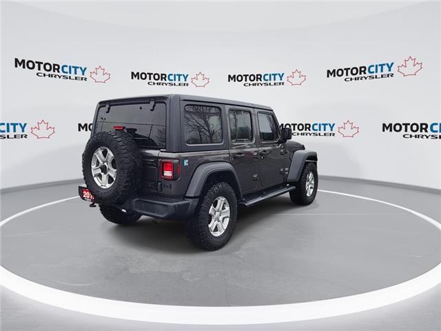 2019 Jeep Wrangler Unlimited Sport (Stk: 250122A) in Windsor - Image 8 of 19