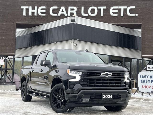 2024 Chevrolet Silverado 1500 RST Black with 38,252km at $63,494
