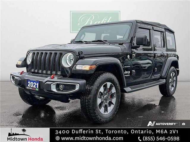 2021 Jeep Wrangler Unlimited Sahara (Stk: B2500526) in North York - Image 1 of 29