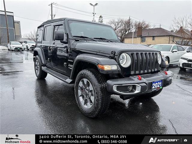2021 Jeep Wrangler Unlimited Sahara (Stk: B2500526) in North York - Image 13 of 29