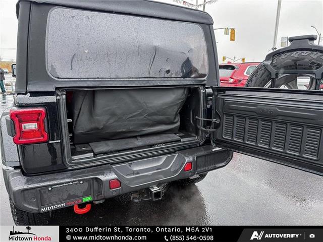 2021 Jeep Wrangler Unlimited Sahara (Stk: B2500526) in North York - Image 16 of 29
