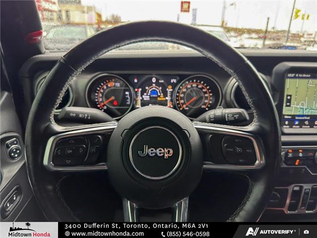 2021 Jeep Wrangler Unlimited Sahara (Stk: B2500526) in North York - Image 18 of 29