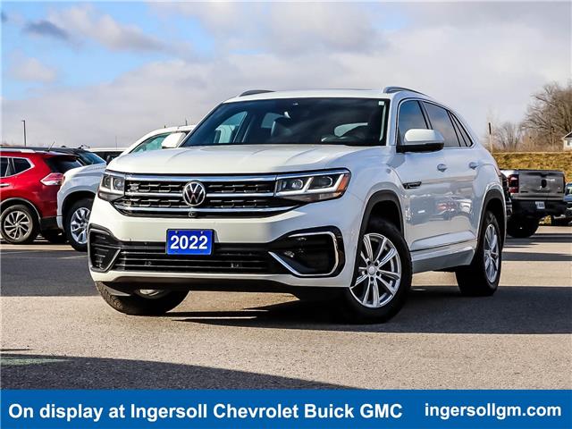 2022 Volkswagen Atlas Cross Sport 3.6 FSI Execline (Stk: 26010P) in Ingersoll - Image 1 of 25