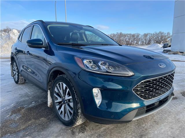 2020 Ford Escape Titanium Hybrid (Stk: U99587) in Hague - Image 2 of 13