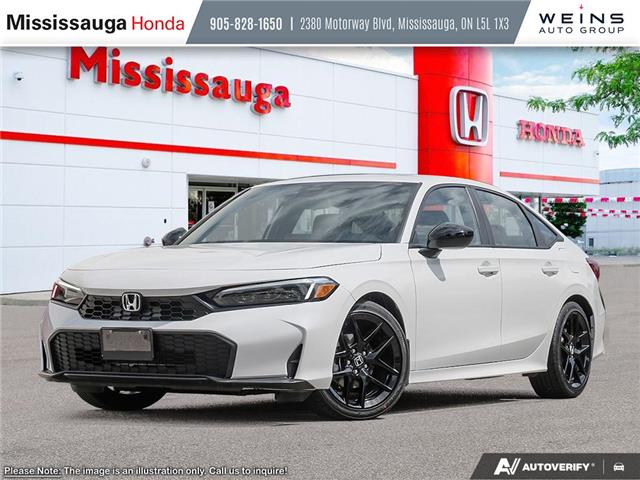 2026 Honda Civic Sport (Stk: 2214627) in Mississauga - Image 1 of 27