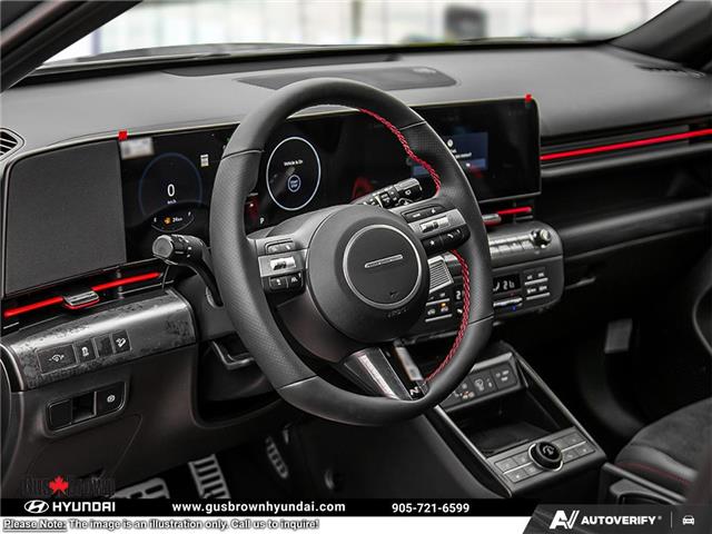 2026 Hyundai Kona 1.6T N Line Ultimate w/Two-Tone Roof (Stk: U441061) in Brooklin - Image 10 of 22
