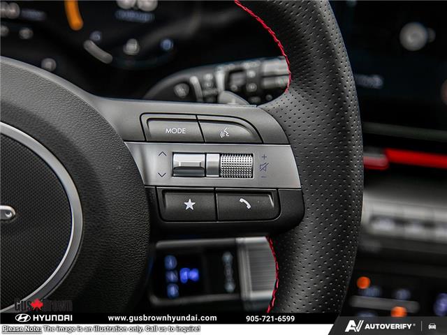 2026 Hyundai Kona 1.6T N Line Ultimate w/Two-Tone Roof (Stk: U441061) in Brooklin - Image 13 of 22